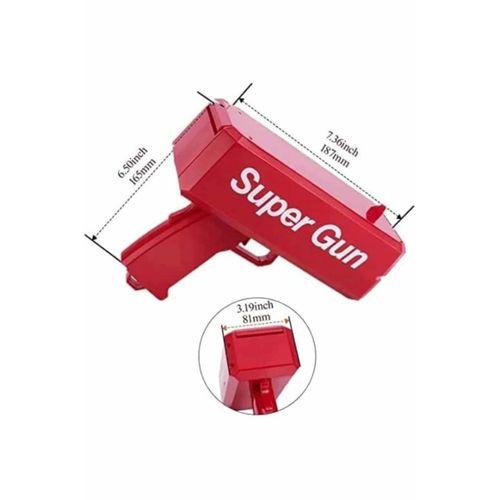 Para Dolar Atma Makinası Super Money Gun Para Saçma Fırlatma Tabancası