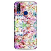 General Mobile GM 10 Kılıf Pastel Renkler (12) Koruyucu Silikon Beyaz Mavi