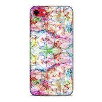Apple iPhone SE 2020 Kılıf Pastel Renkler (12) Koruyucu Silikon Beyaz Mavi