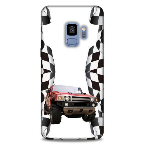 Lopard Samsung Galaxy S9 Uyumlu Kılıf PickUpX (24) Darbe Emici Kılıf Kırmızı Hummel