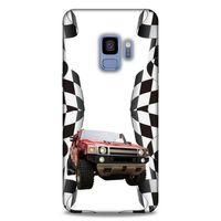 Lopard Samsung Galaxy S9 Uyumlu Kılıf PickUpX (24) Darbe Emici Kılıf Kırmızı Hummel