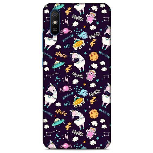 Spacex (47) Tema Crystal Flex Kılıf Xiaomi Redmi 9A Kılıf