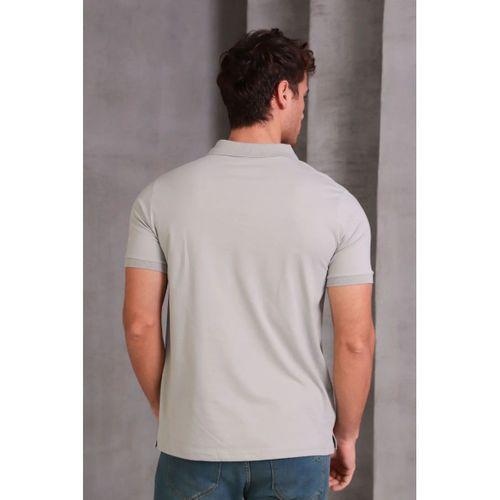 Erkek Slim Fit Pamuklu Yumuşak Doku Nefes Alan Kumaş Yakalı Tişört
