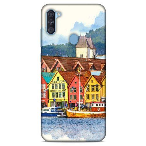 Cityx (21) Samsung Galaxy A11 Kılıf Silikon Kapak Desenli