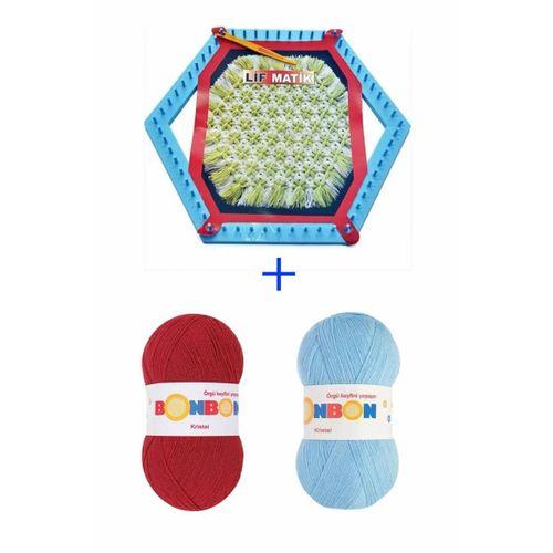 Lifmatik Lif Örme Seti Dokuma Tezgahı ve Lif İpi S8