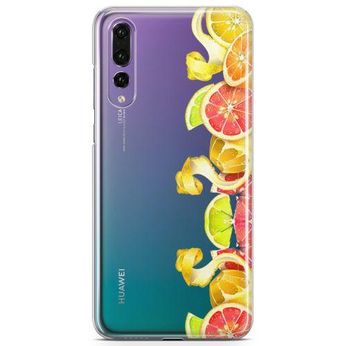 Huawei P20 Pro Kılıf Turunçgiller Arka Kapak Koruma Desenli Full Koruyucu