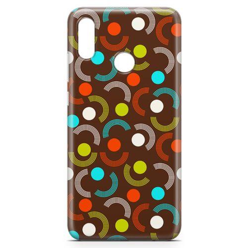 Huawei Y7 2019 Kılıf Postmodern Zarafet Arka Kapak Koruma Desenli Full Koruyucu