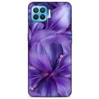Oppo Reno 4 Lite Uyumlu Kılıf Mor Delisi (35) Fit Design Kılıf Tomurcuk