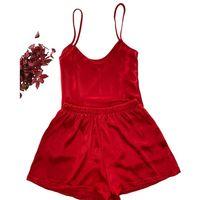 Kadın Saten Şortlu Gecelik Takımı Moongirl - 970