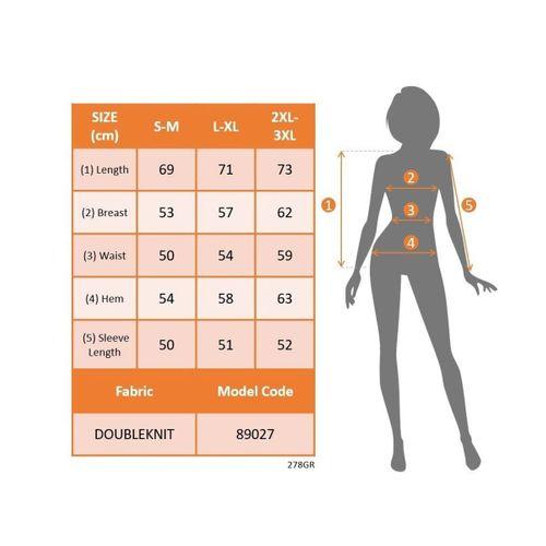 Kadın Uzun Kollu Yakalı Fermuarlı Iki Iplik Bluz