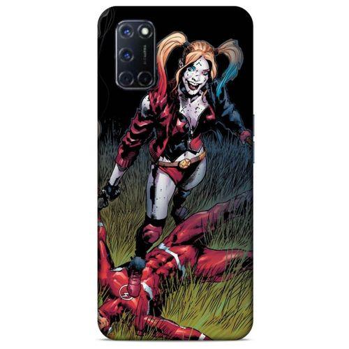 Oppo A92 Uyumlu Kılıf Harley Quinn (40) Fit Silikon Kılıf Leylak