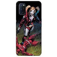 Oppo A92 Uyumlu Kılıf Harley Quinn (40) Fit Silikon Kılıf Leylak