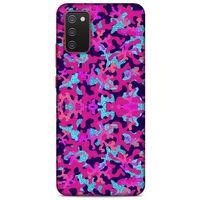 Samsung Galaxy A02s Uyumlu Kılıf Pembe Delisi (33) Hybrid Kılıf Kamuflaj