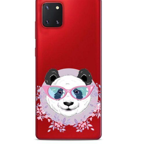 Zoologix (52) Samsung Galaxy Note 10 Lite Şeffaf Kılıf Silikon Desenli