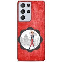 Lopard Samsung Galaxy S21 Ultra Uyumlu Kılıf Sokak Modası (96) Core Armor Kılıf