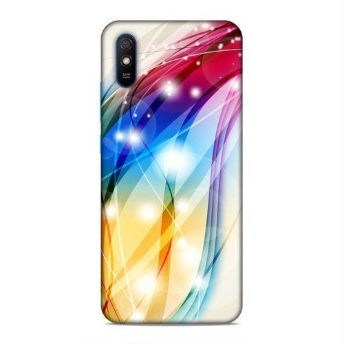 Xiaomi Redmi 9a Kılıf Renkli Fiyonklar Arka Kapak Silikon Koruma Full Koruyucu