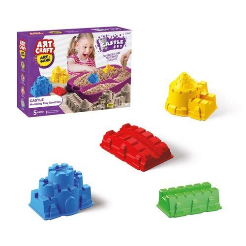 Eğitici Oyuncak  03947 Artstand Kale Kum Seti 600 gr -Dede