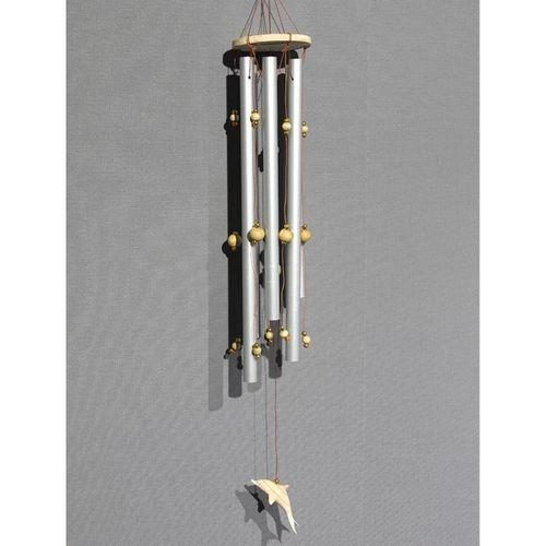 Boncuklu Metal Rüzgar Çanı 3dıarta-28