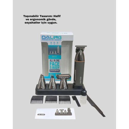 9’u 1 Arada Şarjlı Erkek Bakım Cihazı Saç Sakal Bıyık Ense Trimmer