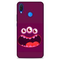 Emojix (97) Huawei Psmart 2019 Kılıf Silikon Kapak Desenli