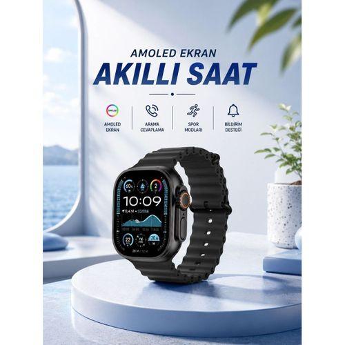 Akıllı Saat Bluetooth Bağlantılı Nfc Ve Gps Uyumlu Nabız Ölçer Sesli Görüşme