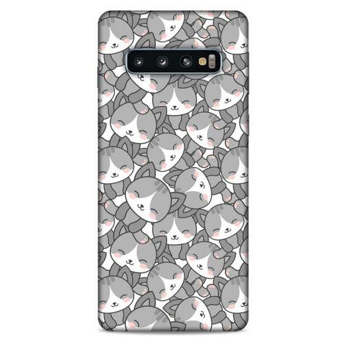 Lopard Samsung Galaxy S10 Uyumlu Kılıf Kediler (21) Koruyucu Kapak 1001 Kedi