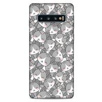 Lopard Samsung Galaxy S10 Uyumlu Kılıf Kediler (21) Koruyucu Kapak 1001 Kedi