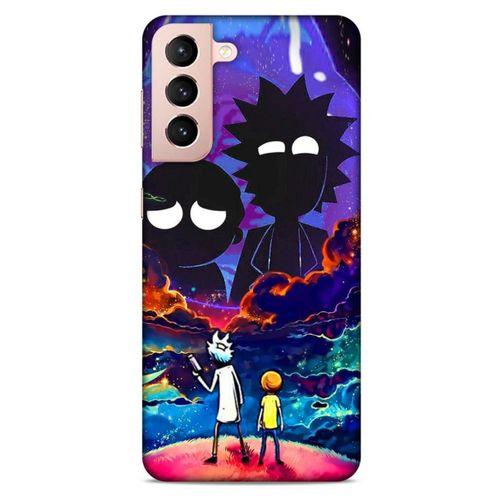 Samsung Galaxy S21 Uyumlu Kılıf Rick And Morty (46) Core Armor Kılıf Decoy Ricks