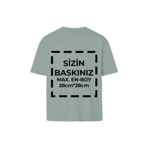 Tişört Tasarla 24/1 Kumaş - Gri