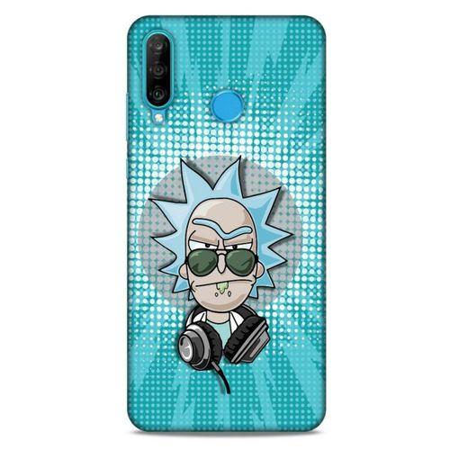Huawei P30 Lite Uyumlu Kılıf Rick And Morty (8) Baskılı Kılıf Original Summer