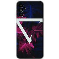 Galaxy M23 Kılıf HD Desen Baskılı Arka Kapak - Mekanik Yaprak