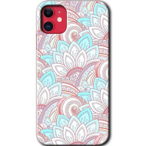 iPhone 11 Kılıf Baskılı Kapak - Çin Mandala 1 +Tam Ekran Koruyucu