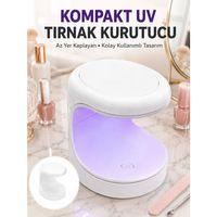 Seyehat Tipi Mini Oje Kurutucu Ultraviole Mor Işık Protez Tırnak Kurutucu Yeni Nesil