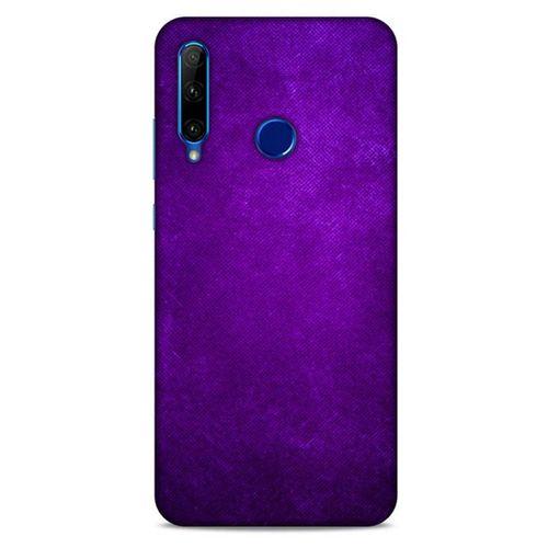 Huawei Honor 20 Lite Uyumlu Kılıf Mor Delisi (2) Kabı Noktalı