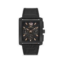 Ferro FM11465BWT-G Quartz Deri Siyah 38 mm Erkek Kol Saati