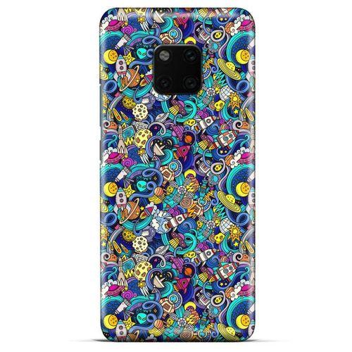 Lopard General Mobile GM 20 Pro Uyumlu Kılıf Graffitix (49) Ultra Silikon Kılıf