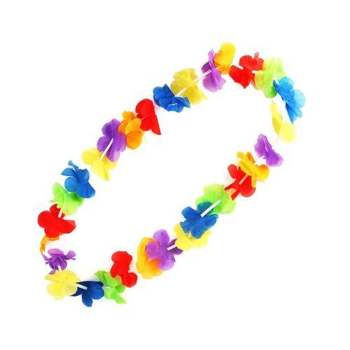 Rengarenk Hawaii Boyun Çelengi Havai Partisi Kolyesi 1 Adet