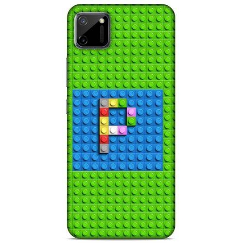 Lopard Oppo Realme C11 Uyumlu Kılıf BloX (28) Arka Kapak P Harfi
