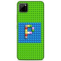Lopard Oppo Realme C11 Uyumlu Kılıf BloX (28) Arka Kapak P Harfi