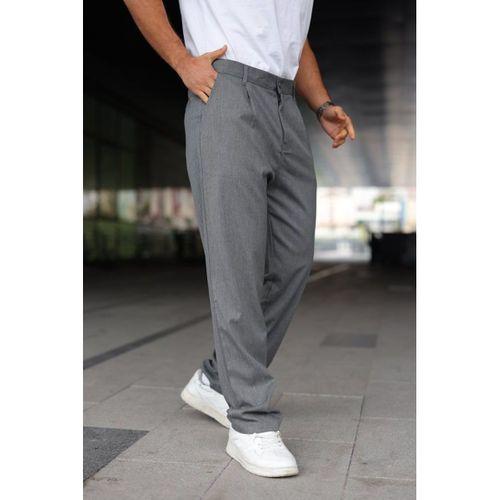 Erkek Beli Lastikli Baggy Pantolon