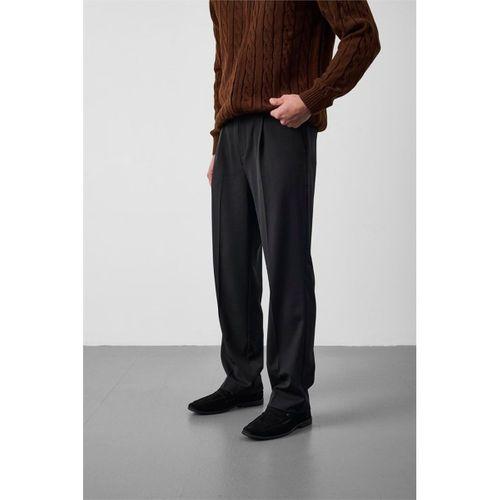 Marlon Premium Regular Fit Kumaş Erkek Pantolon - Siyah