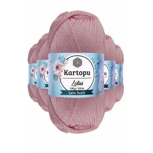 5 Adet Lotus Bikini Büstiyer Bluz Örgü İpi  K768 Açık Pembe