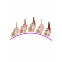 5 Adet Keratinli Besleyici Oje 14 ml SET6  mudanis