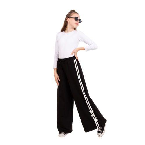 Kız Çocuk Eşofman Altı Cepli 2 İplik Şeritli Fiyoklu BGL-ST05227