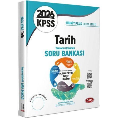 2026 KPSS Tarih Hibrit Plus Ultra Serisi Karekod Çözümlü Soru Bankası Data Yayınları