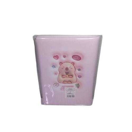 LİNEA PUFFY ( 14*20 CM) 80 YAPRAK ÇİZGİLİ HATIRA DEFTERİ ( So Cute Capy Bara)