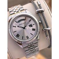 Ferrucci Nişan Ve Takım Elbiselere Özel Takvimli Kadran 2 Yıl Garantili Spor Erkek Kol Saati J3623.6