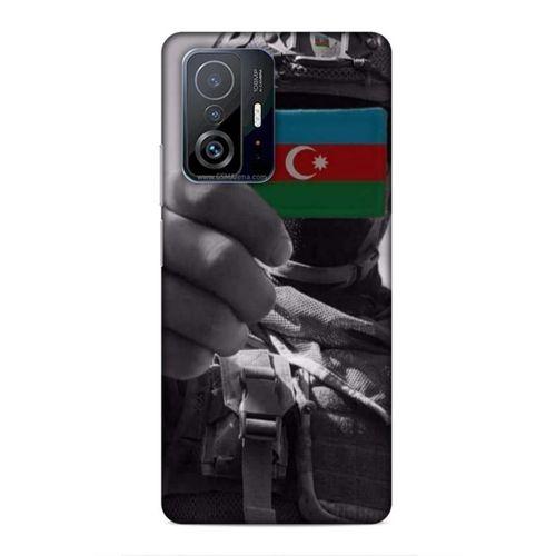 Xiaomi Mi 11T Pro 5G Uyumlu Kılıf Azarbaijan (40) Fit Silikon Kılıf Asker