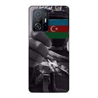 Xiaomi Mi 11T Pro 5G Uyumlu Kılıf Azarbaijan (40) Fit Silikon Kılıf Asker