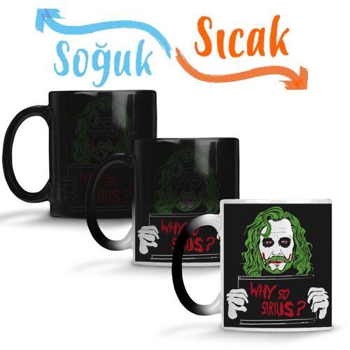 Harry Potter Why So Sirius Joker Sihirli Kupa Bardak Porselen